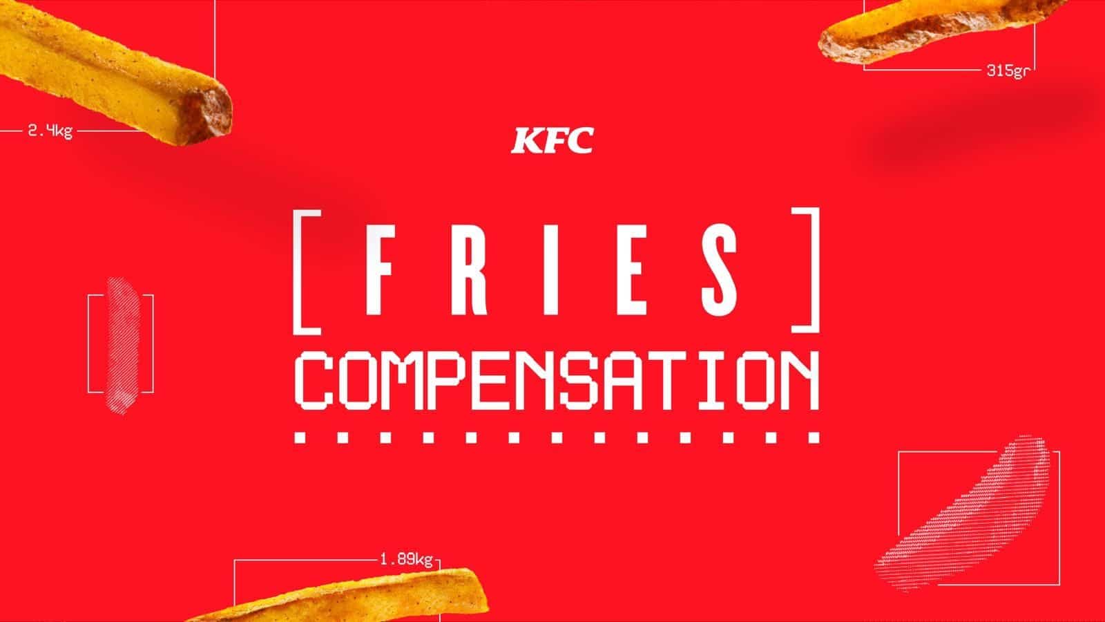 KFC Fries Compensation